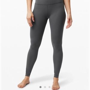 Lululemon Align 28" Graphite Grey MINIMAL PILLING